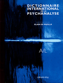 Couverture Dictionnaire international de la psychanalyse